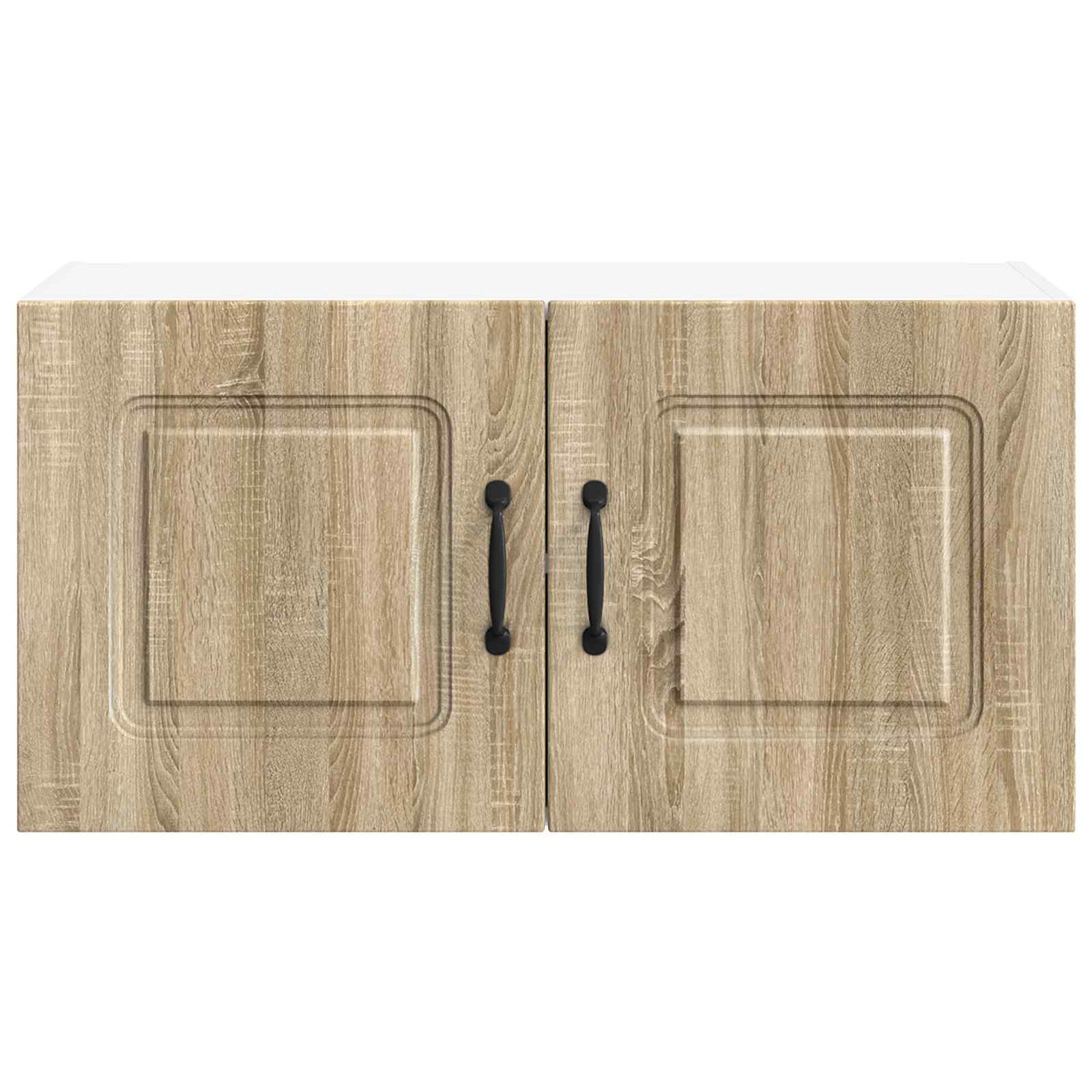 vidaXL Dishwasher Panel Kalmar Sonoma Oak 80 x 31 x 40 cm 6