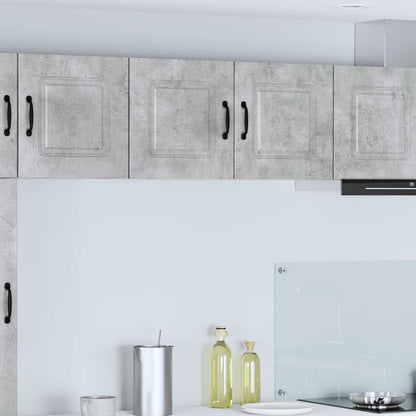 vidaXL Dishwasher Panel Kalmar Concrete Grey 80 x 31 x 40 cm 1