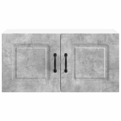 vidaXL Dishwasher Panel Kalmar Concrete Grey 80 x 31 x 40 cm 6