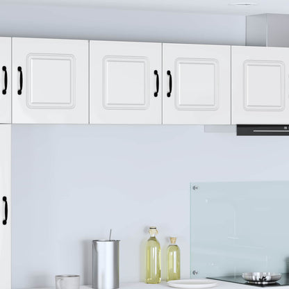 vidaXL Dishwasher Panel with 2 Doors KALMAR High Gloss White 1