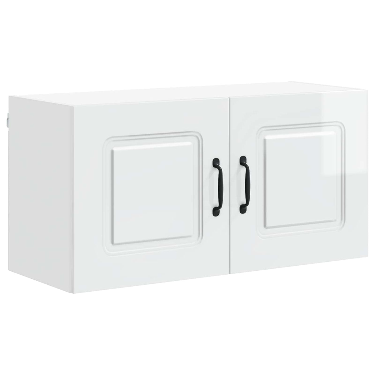 vidaXL Dishwasher Panel with 2 Doors KALMAR High Gloss White 2