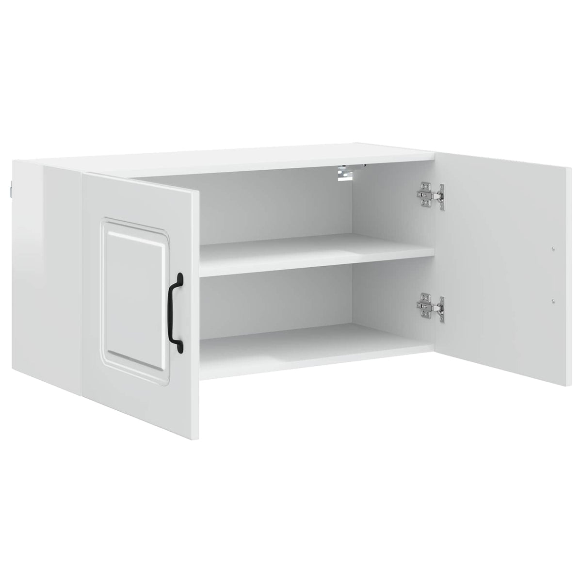 vidaXL Dishwasher Panel with 2 Doors KALMAR High Gloss White 5