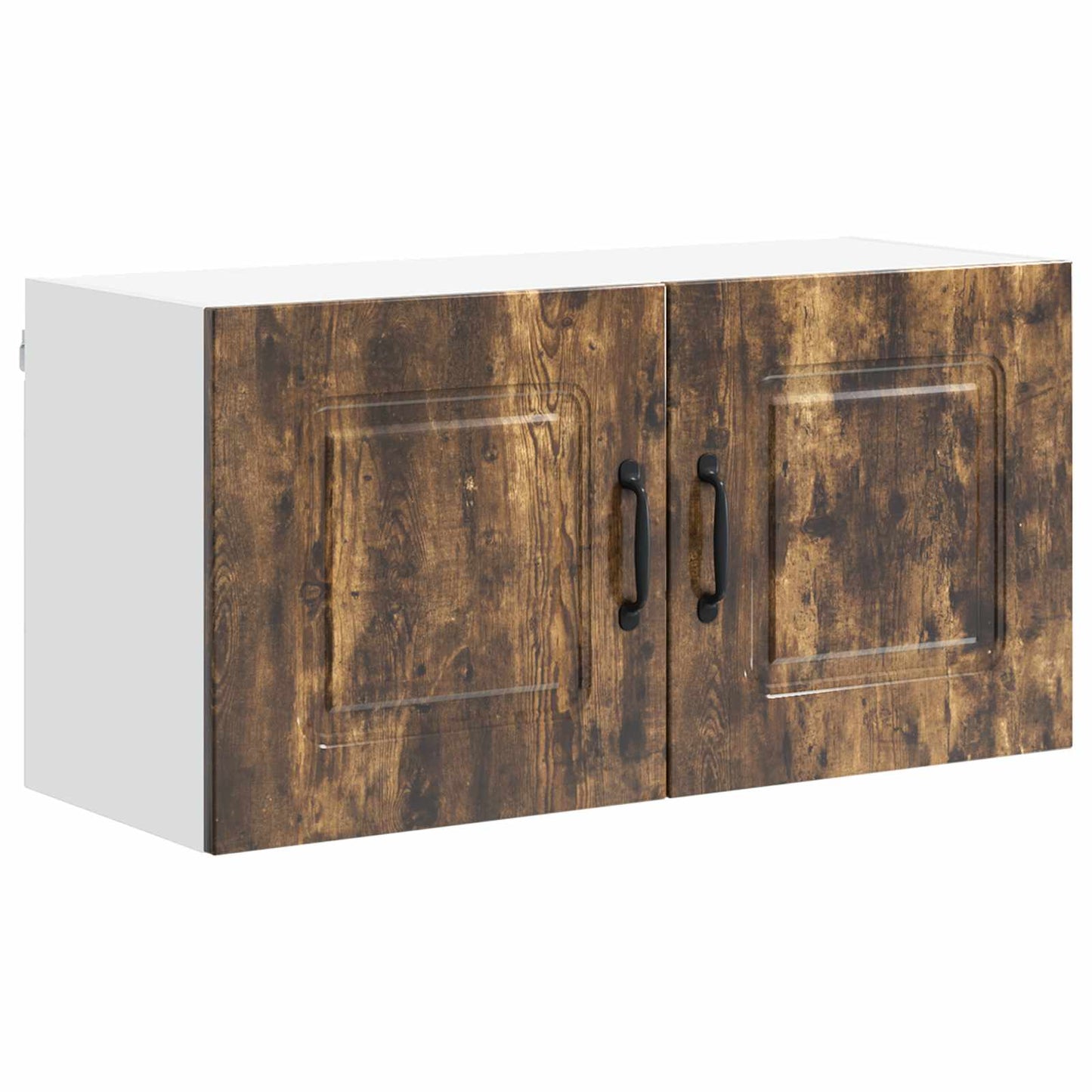 vidaXL Dishwasher Panel Kalmar Smoked Oak 80 x 31 x 40 cm 2