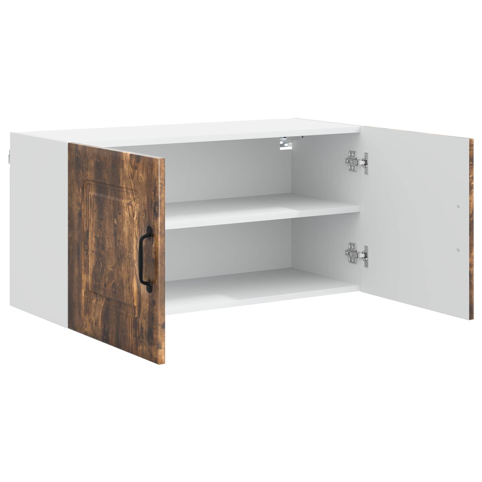 vidaXL Dishwasher Panel Kalmar Smoked Oak 80 x 31 x 40 cm 5