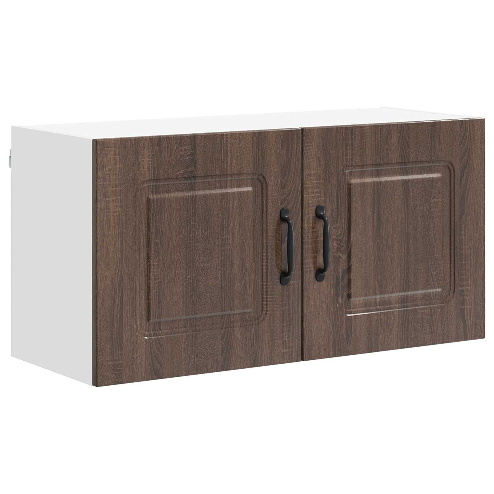 vidaXL Dishwasher Panel Kalmar Brown Oak 80 x 31 x 40 cm 2