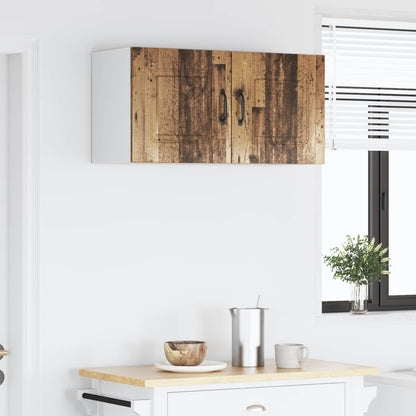 vidaXL Dishwasher Panel Kalmar Old Wood 80 x 31 x 40 cm 4