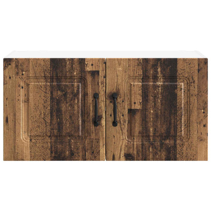 vidaXL Dishwasher Panel Kalmar Old Wood 80 x 31 x 40 cm 6