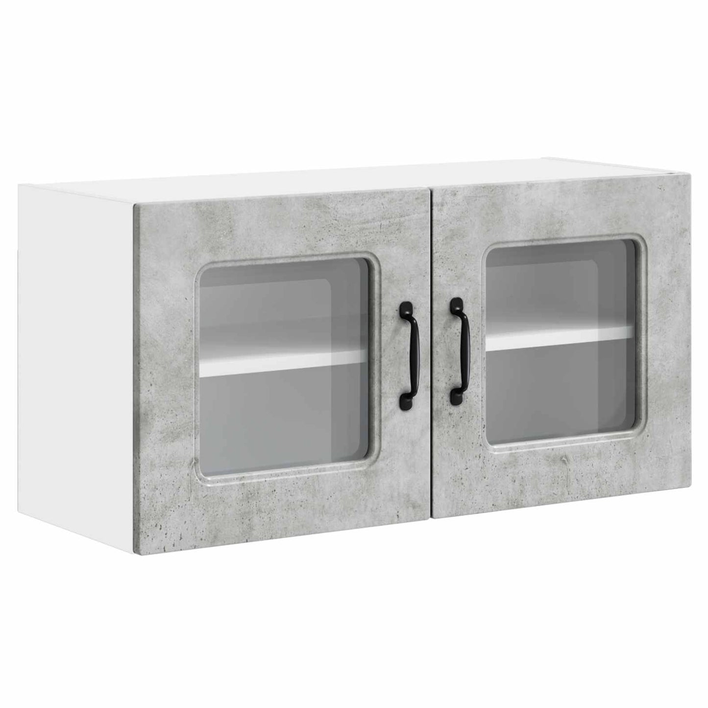 vidaXL Dishwasher Panel Kalmar Concrete Grey 80 x 31 x 40 cm 2