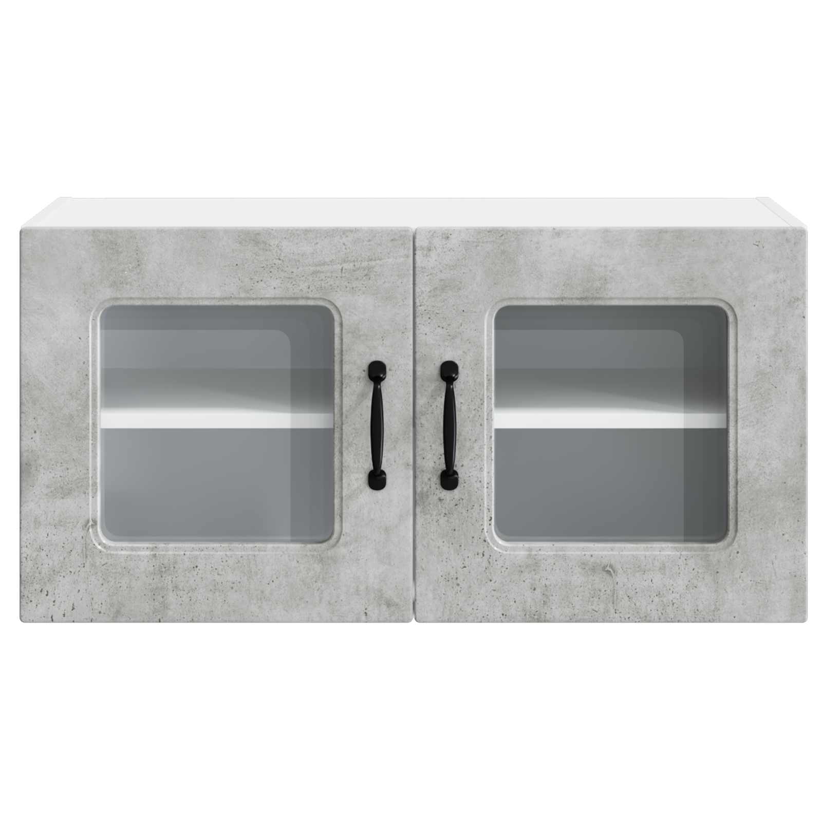 vidaXL Dishwasher Panel Kalmar Concrete Grey 80 x 31 x 40 cm 6