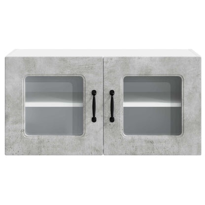 vidaXL Dishwasher Panel Kalmar Concrete Grey 80 x 31 x 40 cm 6