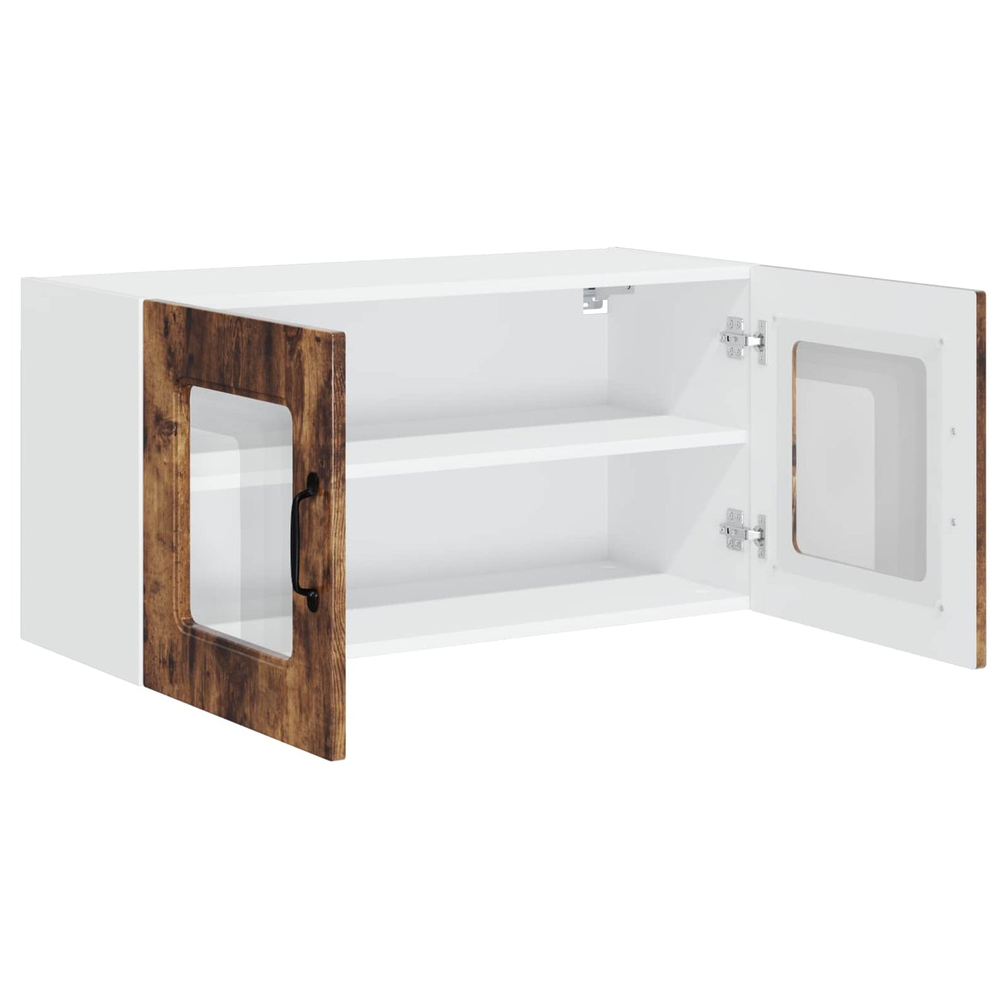 vidaXL Dishwasher Panel Kalmar Smoked Oak 80 x 31 x 40 cm 5