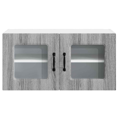 vidaXL Dishwasher Panel Kalmar Grey Sonoma 80 x 31 x 40 cm 6