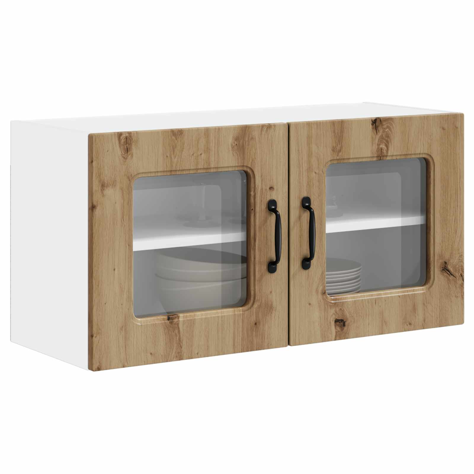 vidaXL Dishwasher Panel Kalmar Artisan Oak 80 x 31 x 40 cm 3