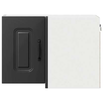 vidaXL Dishwasher Panel Kalmar Black 57 x 57 x 40 cm Engineered Wood 6
