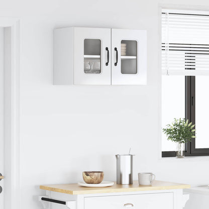 vidaXL Dishwasher Panel Kalmar High Gloss White 60 x 31 x 40 cm 5