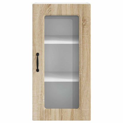vidaXL Dishwasher Panel Kalmar Sonoma Oak 40 x 31 x 80 cm 6