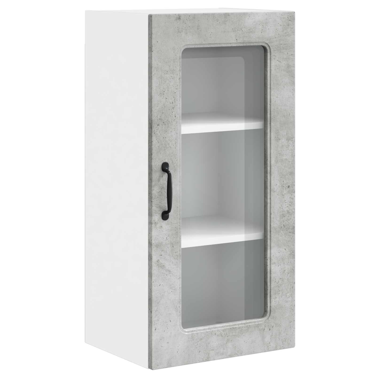 vidaXL Dishwasher Panel Kalmar Concrete Grey 40 x 31 x 80 cm 2