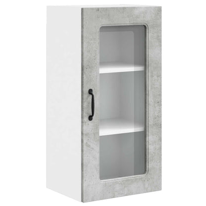 vidaXL Dishwasher Panel Kalmar Concrete Grey 40 x 31 x 80 cm 2