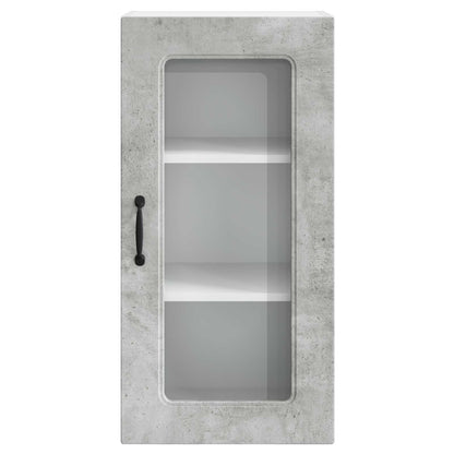 vidaXL Dishwasher Panel Kalmar Concrete Grey 40 x 31 x 80 cm 6