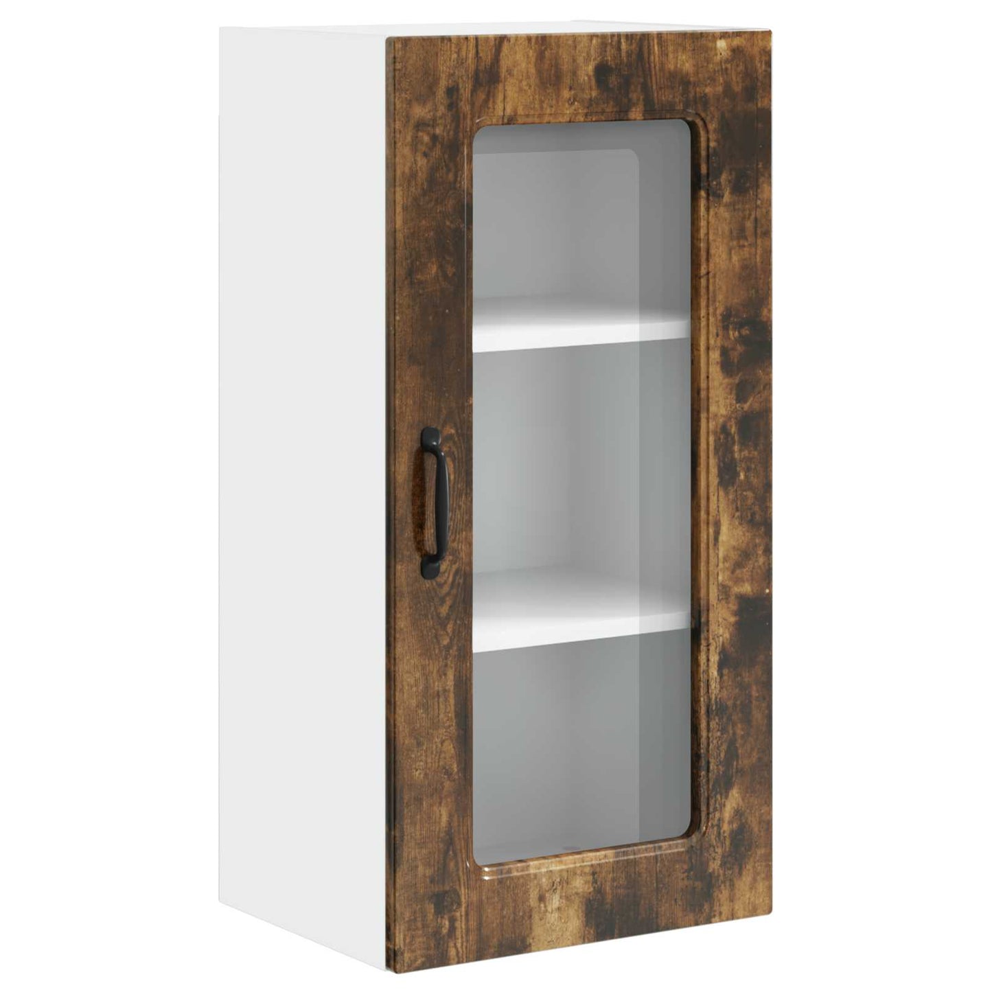 vidaXL Dishwasher Panel Kalmar Smoked Oak 40 x 31 x 80 cm 2