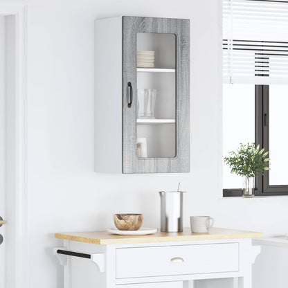 vidaXL Dishwasher Panel Kalmar Grey Sonoma 40 x 31 x 80 cm 4