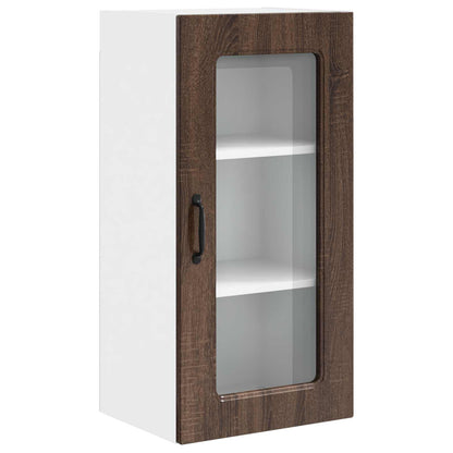 vidaXL Dishwasher Panel Kalmar Brown Oak 40 x 31 x 80 cm 2