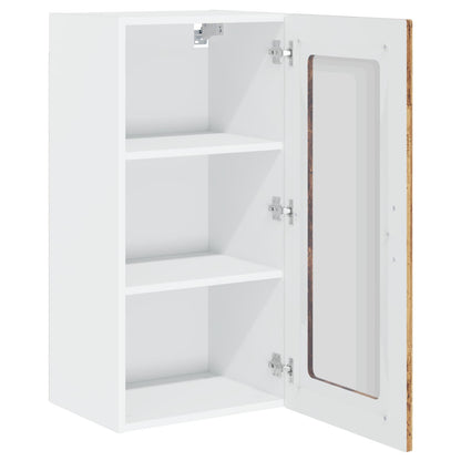 vidaXL Dishwasher Panel Kalmar Old Wood 40 x 31 x 80 cm 4