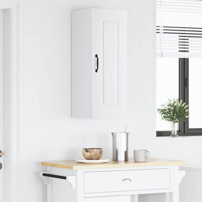 vidaXL Dishwasher Panel Kalmar White 30 x 31 x 80 cm Engineered Wood 4
