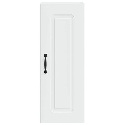 vidaXL Dishwasher Panel Kalmar White 30 x 31 x 80 cm Engineered Wood 6