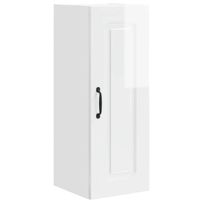 vidaXL Dishwasher Panel Kalmar High Gloss White 30 x 31 x 80 cm 2