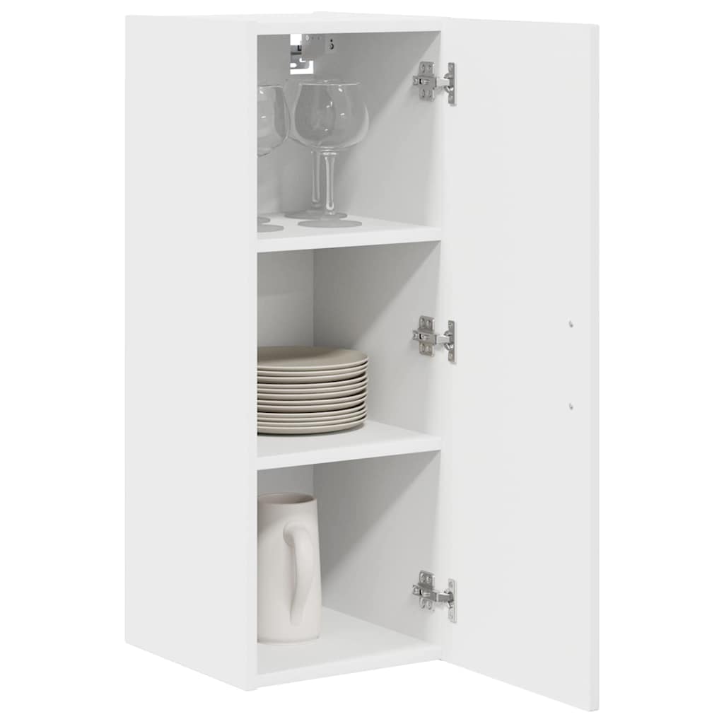 vidaXL Dishwasher Panel Kalmar High Gloss White 30 x 31 x 80 cm 3
