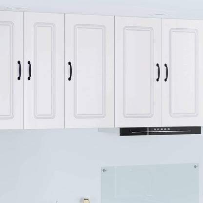 vidaXL Dishwasher Panel Kalmar White 40 x 31 x 80 cm Engineered Wood 1