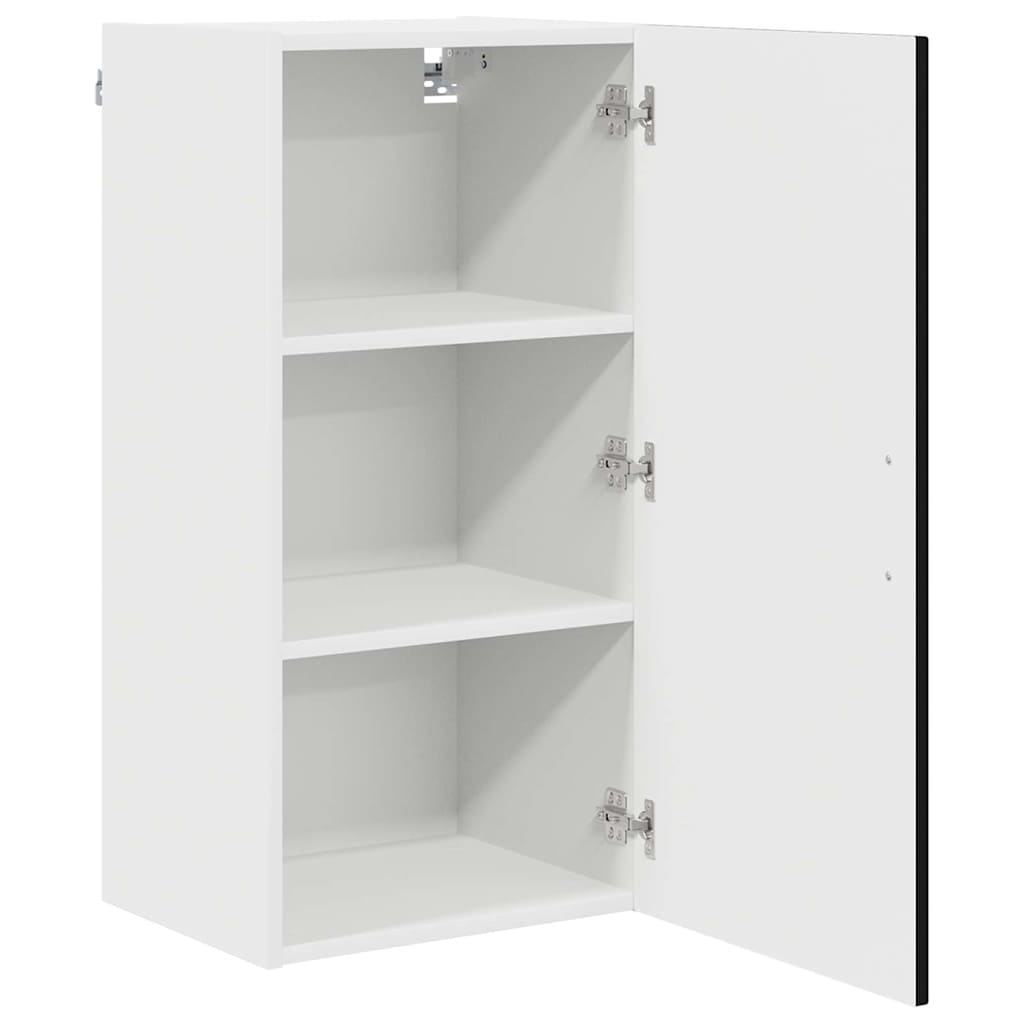 vidaXL Dishwasher Panel Kalmar Black 40 x 31 x 80 cm Engineered Wood 5