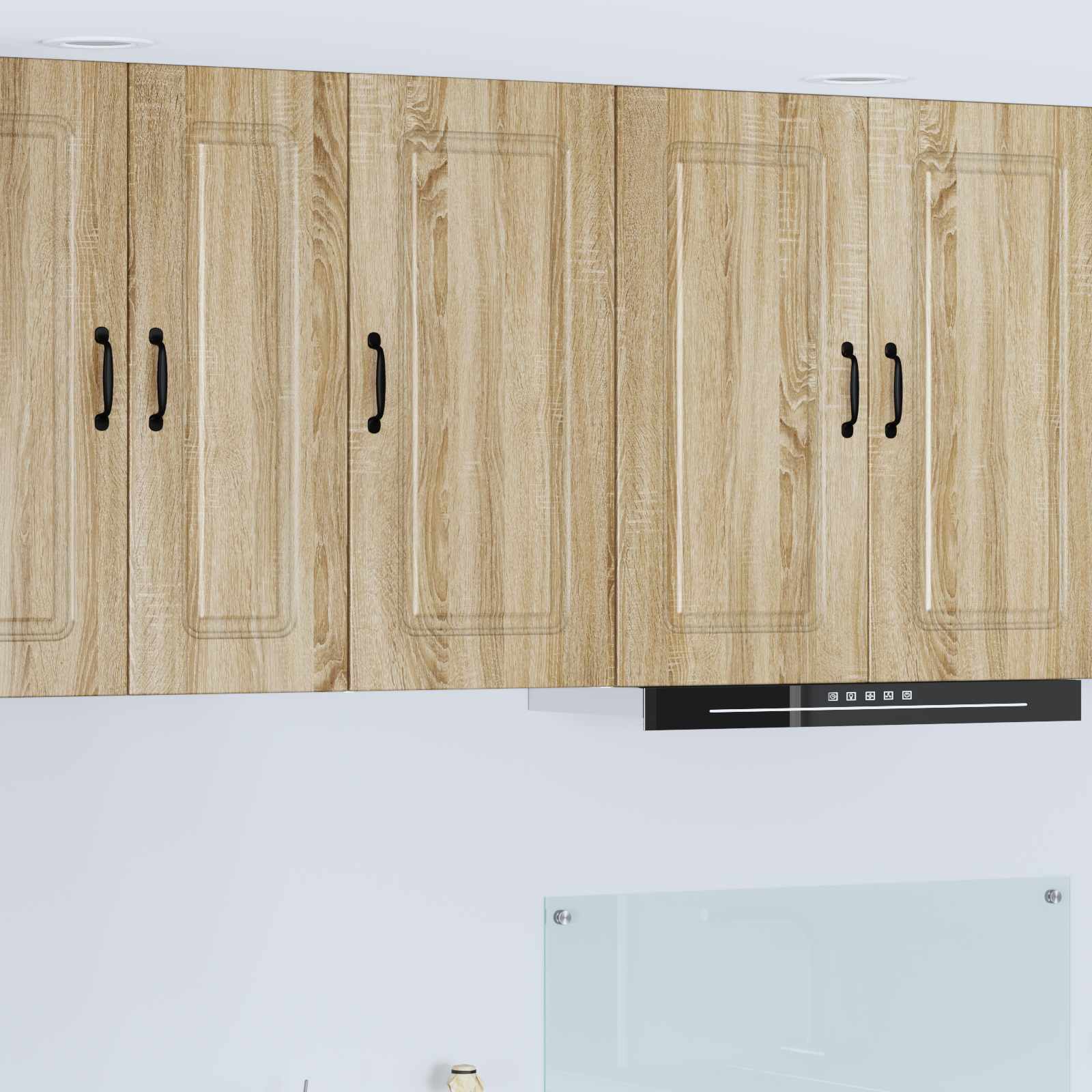 vidaXL Dishwasher Panel Kalmar Sonoma Oak 40 x 31 x 80 cm 1
