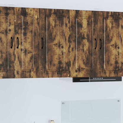 vidaXL Dishwasher Panel Kalmar Smoked Oak 40 x 31 x 80 cm 1
