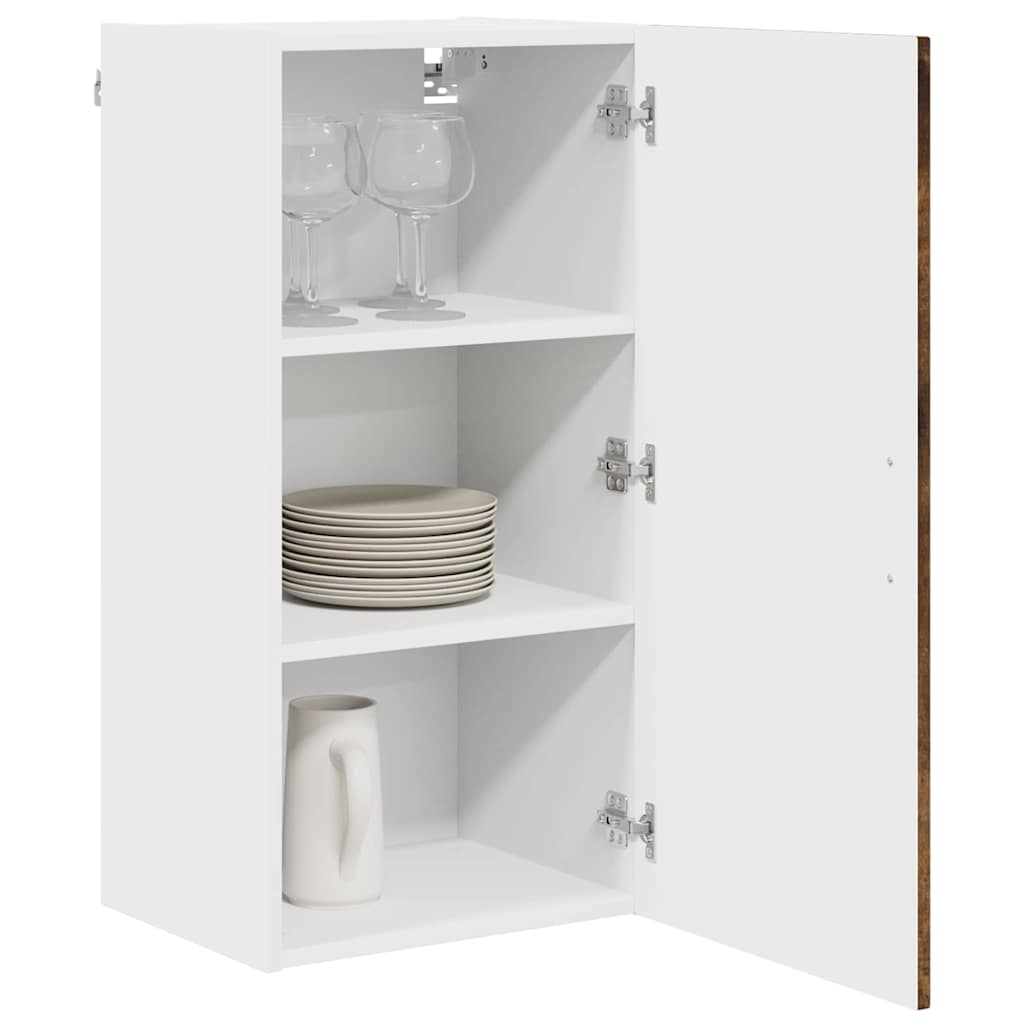 vidaXL Dishwasher Panel Kalmar Smoked Oak 40 x 31 x 80 cm 3