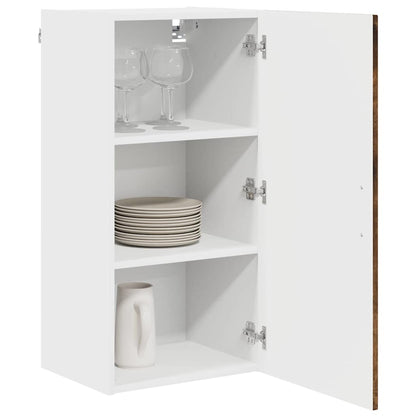 vidaXL Dishwasher Panel Kalmar Smoked Oak 40 x 31 x 80 cm 3