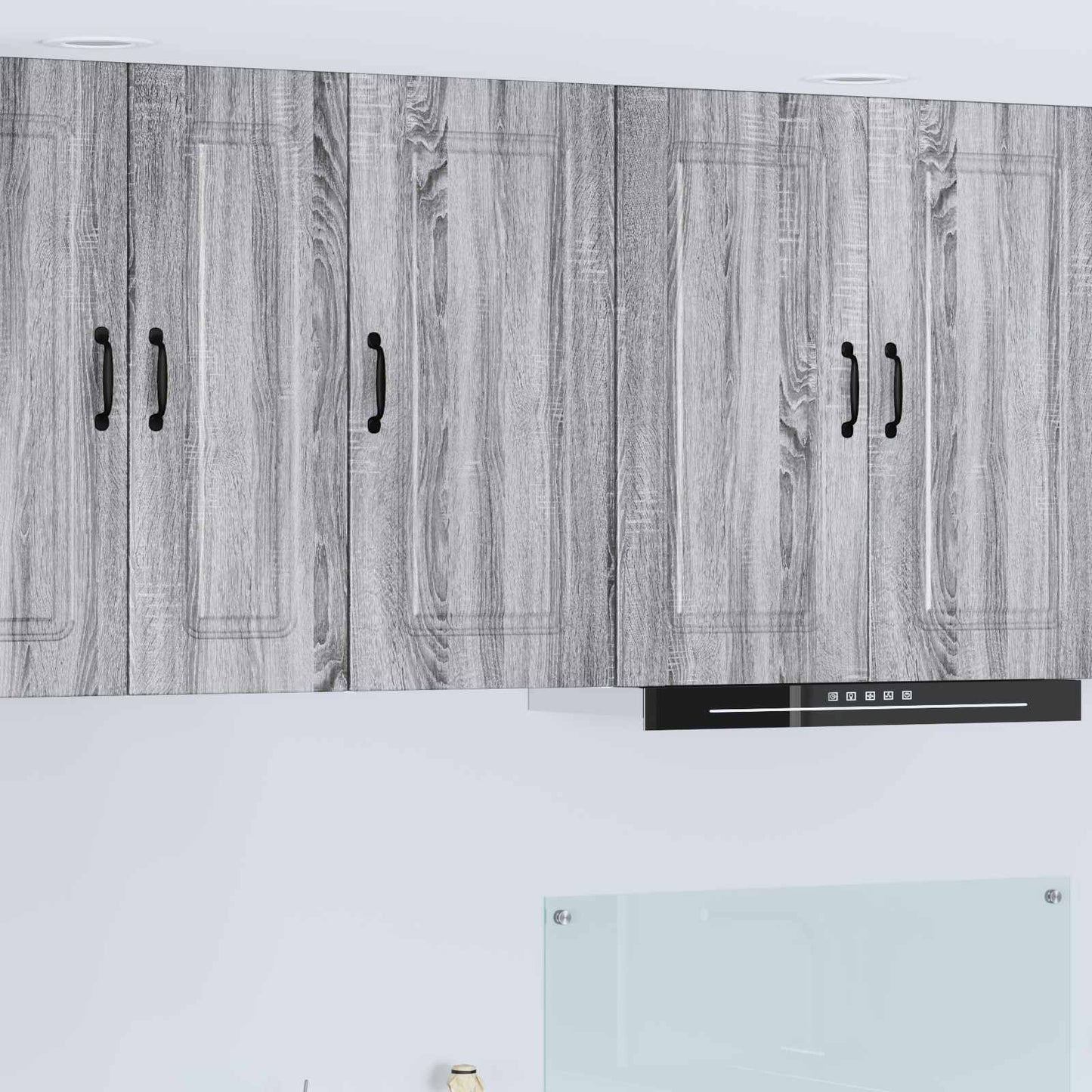 vidaXL Dishwasher Panel Kalmar Grey Sonoma 40 x 31 x 80 cm 1
