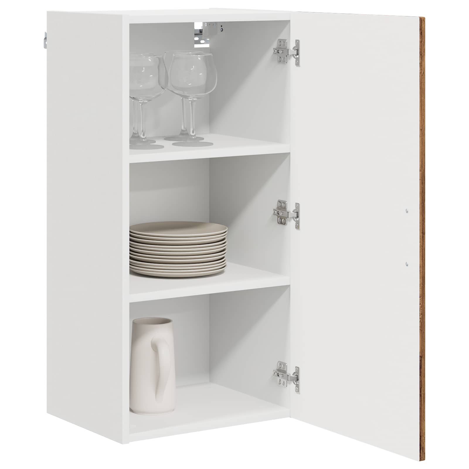 vidaXL Dishwasher Panel Kalmar Old Wood 40 x 31 x 80 cm 3