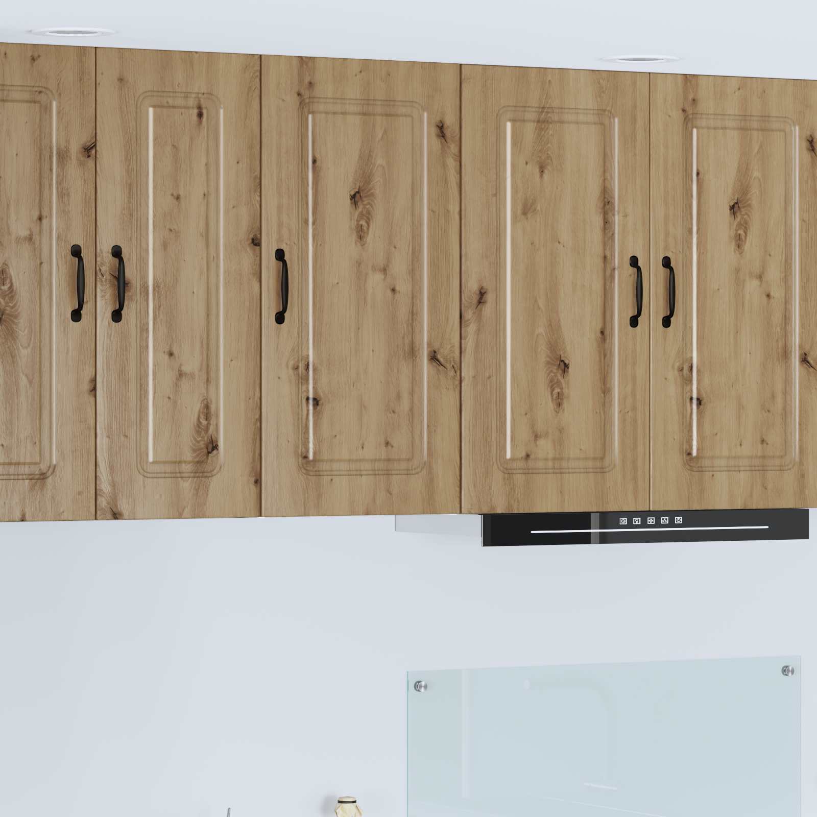 vidaXL Dishwasher Panel Kalmar Artisan Oak 40 x 31 x 80 cm 1