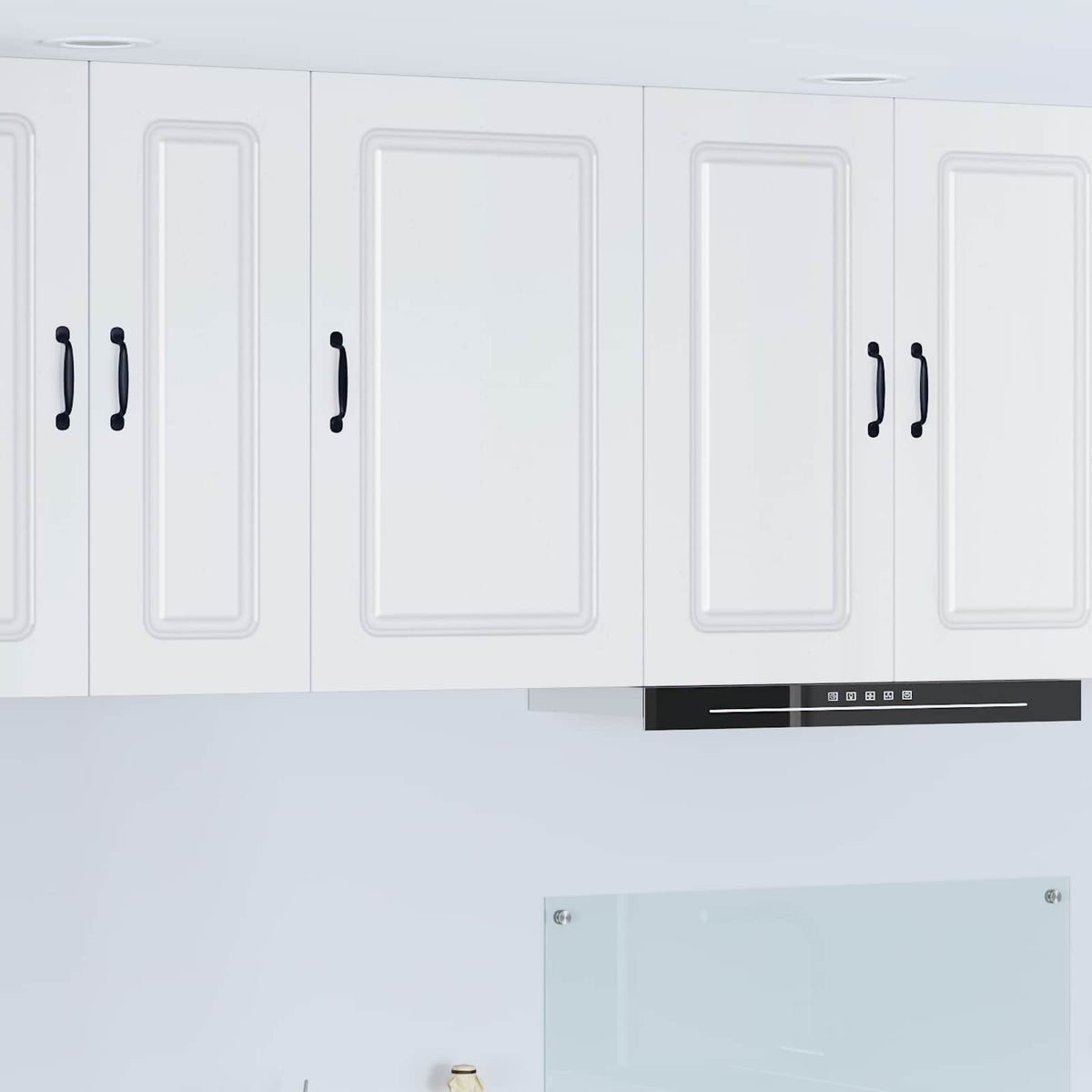 vidaXL Kitchen Wall Cabinet "Kalmar" Engineered Wood White
