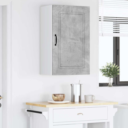 vidaXL Dishwasher Panel Kalmar Concrete Grey 50 x 31 x 80 cm 4