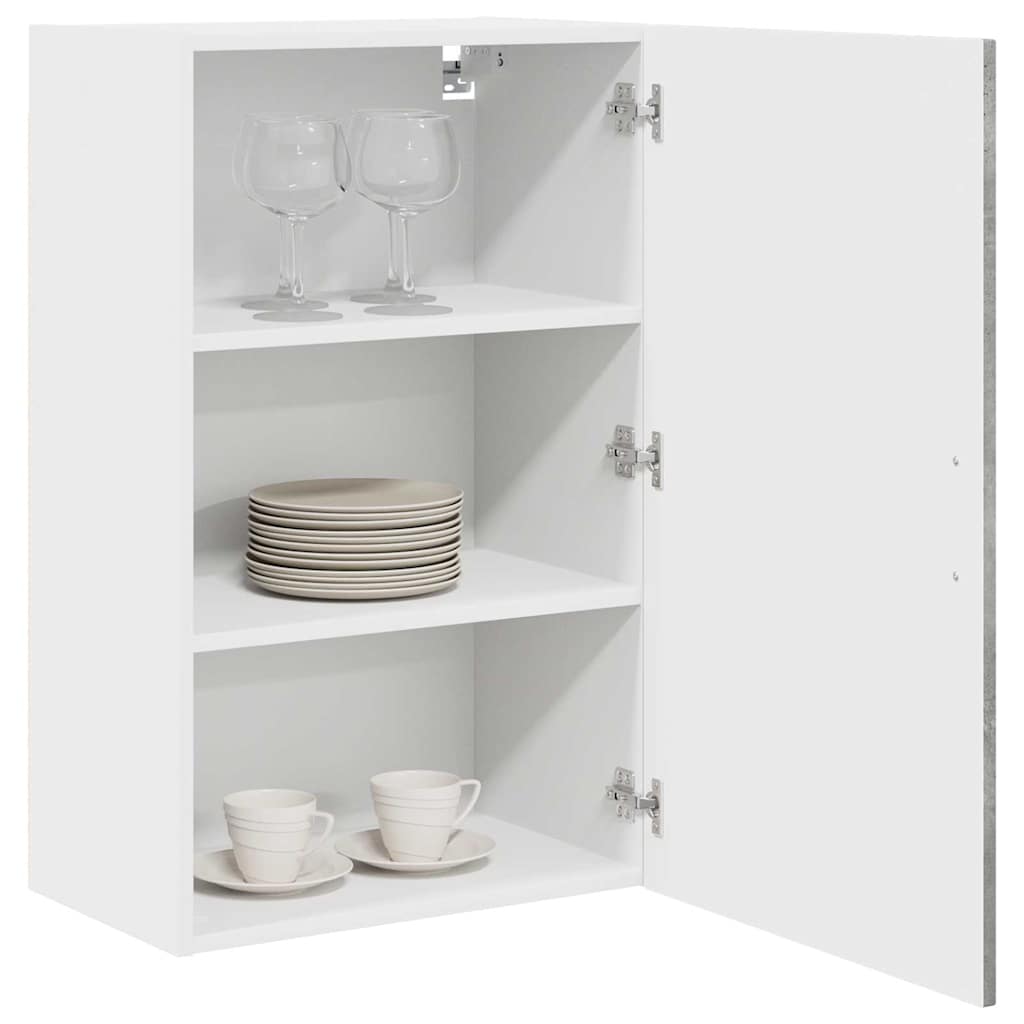 vidaXL Dishwasher Panel Kalmar Concrete Grey 50 x 31 x 80 cm 3
