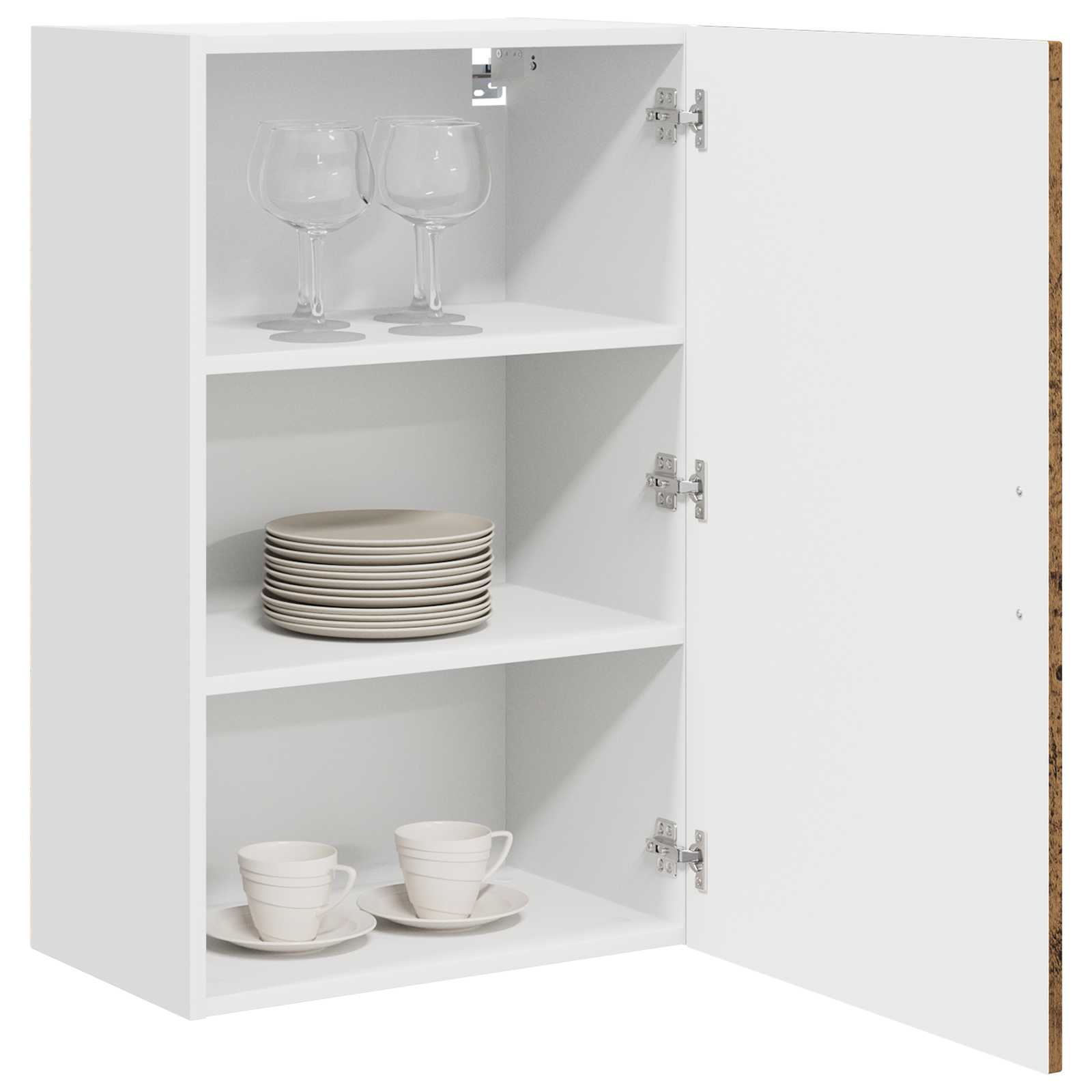 vidaXL Dishwasher Panel Kalmar Old Wood 50 x 31 x 80 cm 3