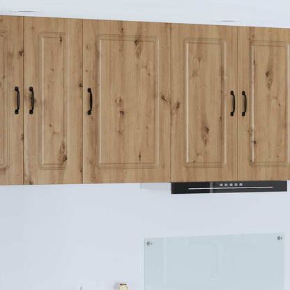 vidaXL Dishwasher Panel Kalmar Artisan Oak 50 x 31 x 80 cm 1
