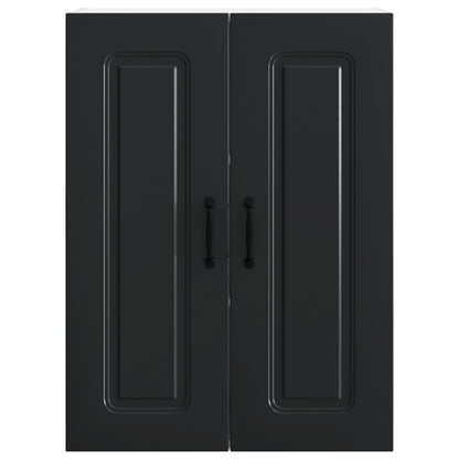 vidaXL Dishwasher Panel Kalmar Black 60 x 31 x 80 cm Engineered Wood 6