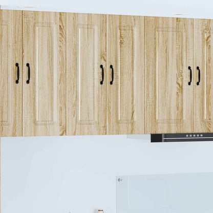 vidaXL Dishwasher Panel Kalmar Sonoma Oak 60 x 31 x 80 cm 1