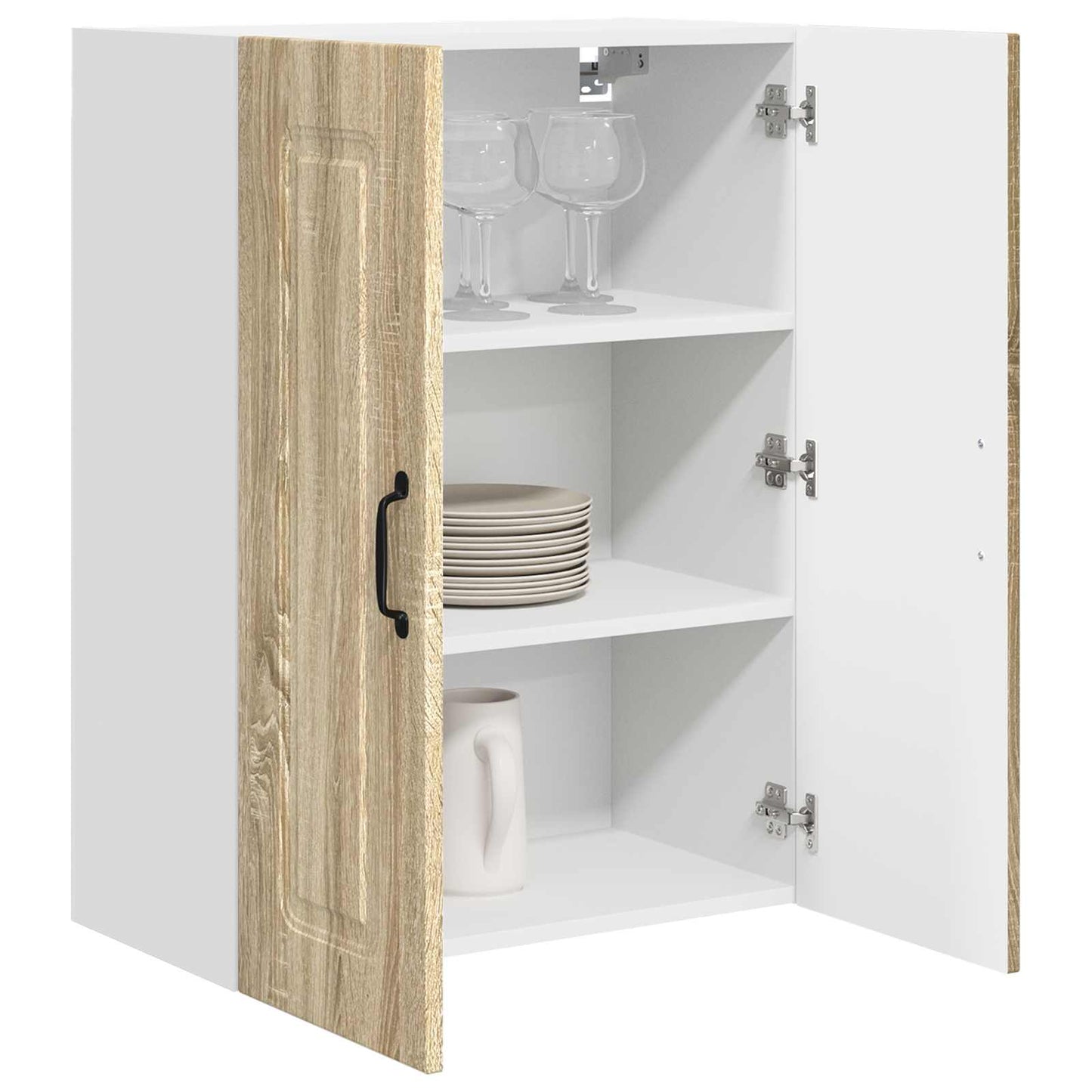 vidaXL Dishwasher Panel Kalmar Sonoma Oak 60 x 31 x 80 cm 3