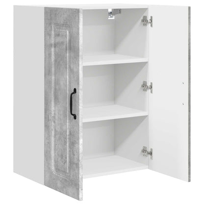 vidaXL Dishwasher Panel Kalmar Concrete Grey 60 x 31 x 80 cm 5