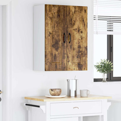 vidaXL Dishwasher Panel Kalmar Smoked Oak 60 x 31 x 80 cm 4